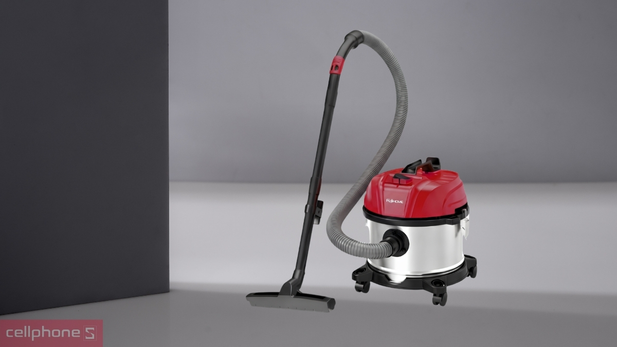 Thùng chứa Inox 15L của Máy hút bụi công nghiệp Fujihome VC15N