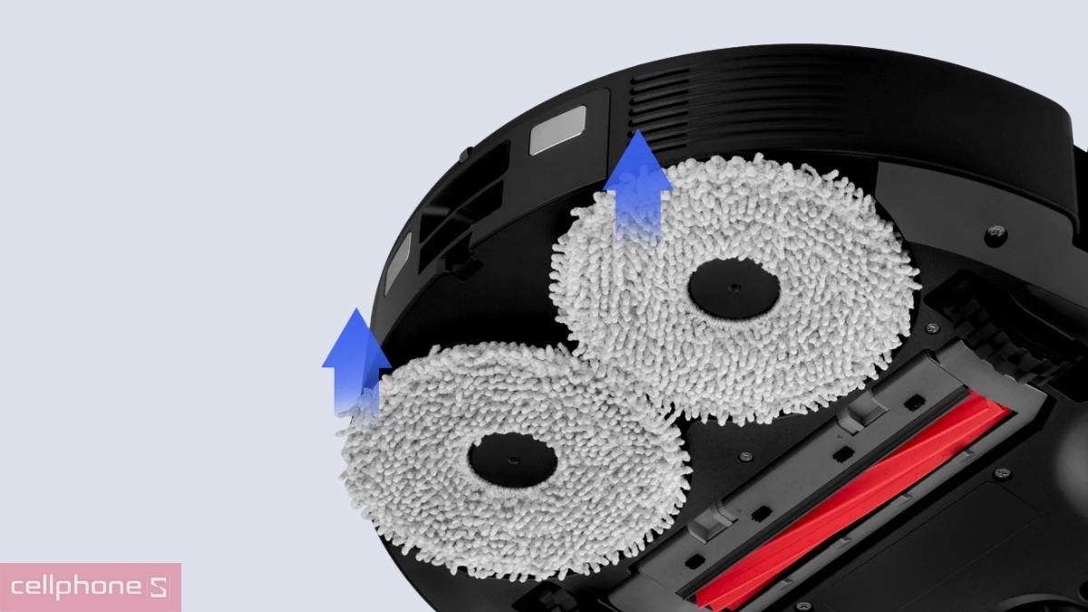 Tốc độ lau Robot hút bụi Roborock S Pro