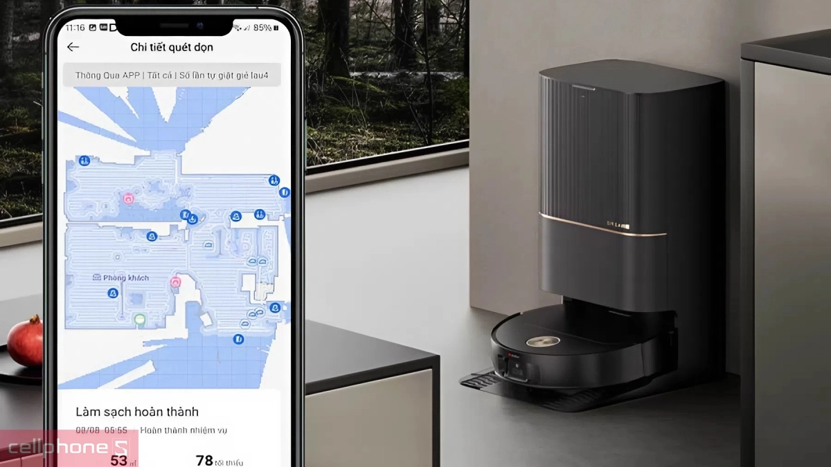 Hệ điều hành robot hút bụi Dreame X50 Pro Ultra