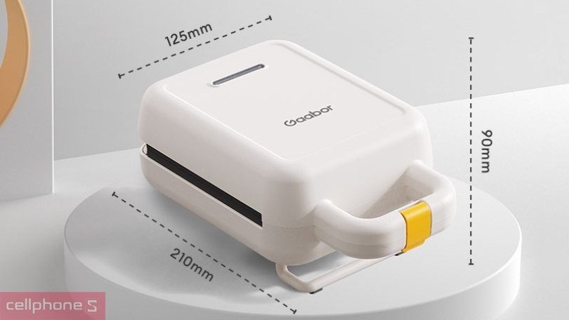 Máy kẹp sandwich Gaabor SM60M-WH01A - Giải pháp chế biến bữa sáng tiện lợi