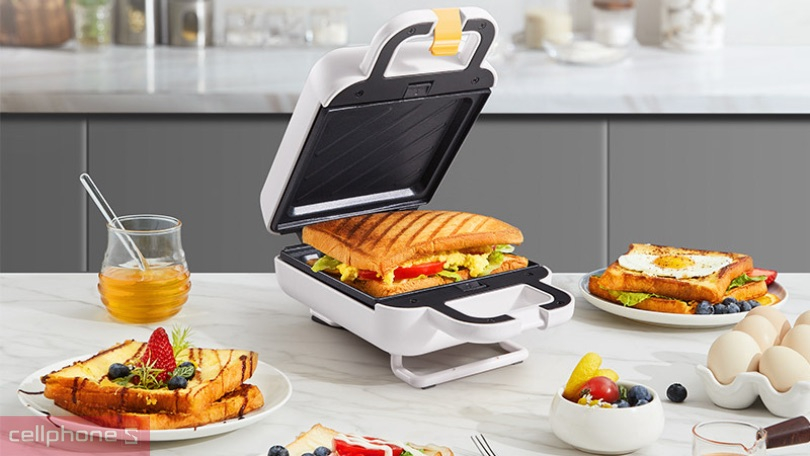 Máy kẹp sandwich Gaabor SM60M-WH01A - Giải pháp chế biến bữa sáng tiện lợi