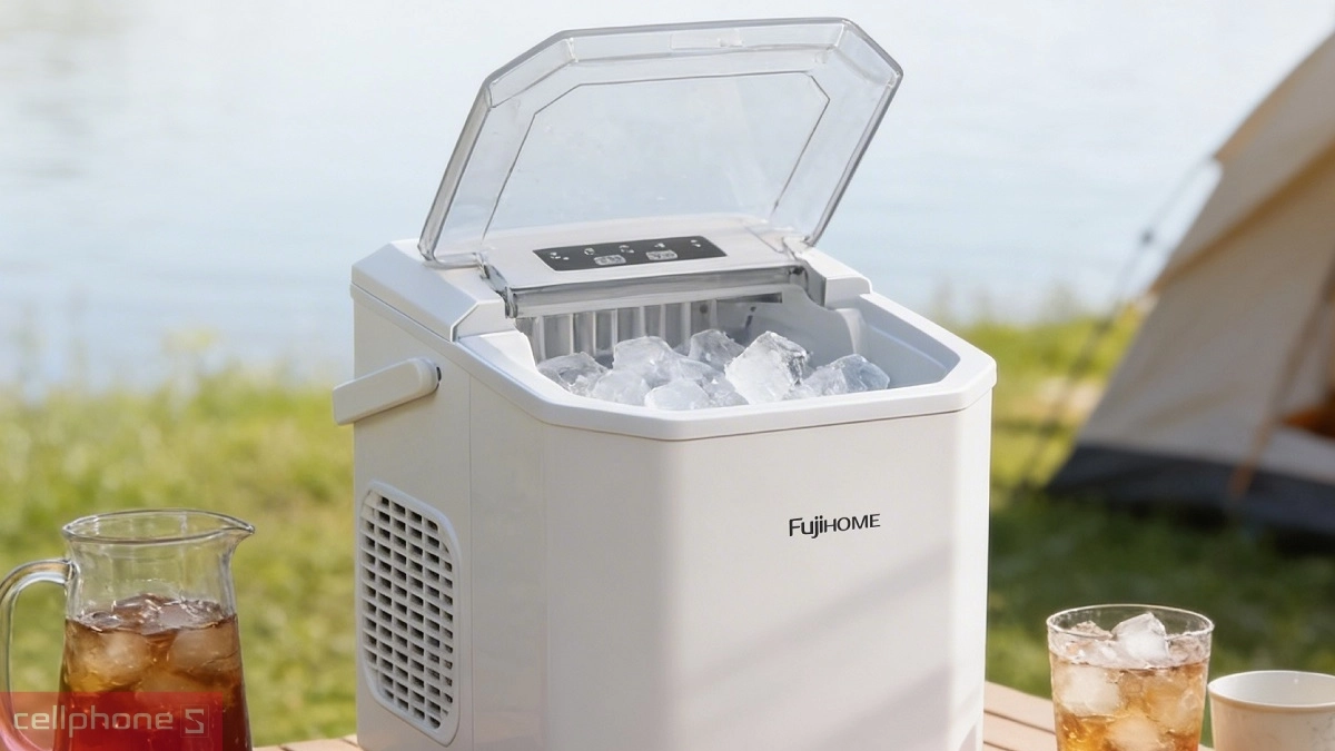 Thiết kế máy làm đá mini Fujihome IM12N
