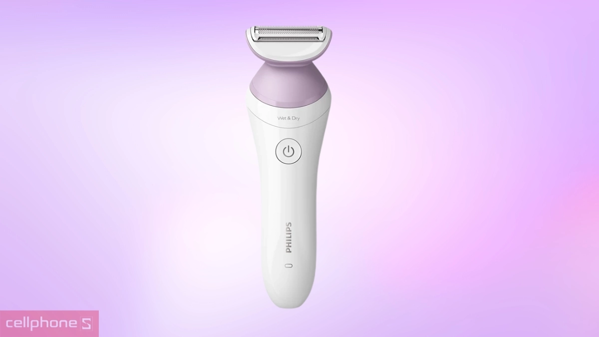 Kiểu dáng máy máy làm sạch lông cho nữ Philips BRL128/10