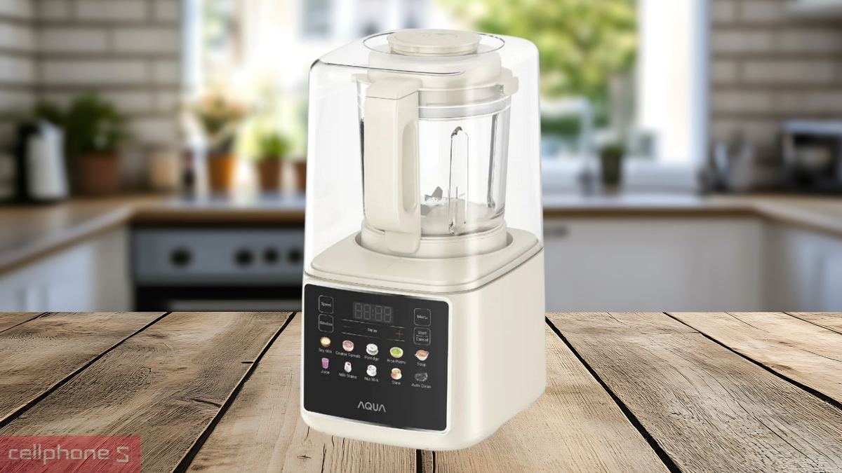 Thiết kế máy làm sữa hạt Aqua AQS-BMT1201T(W)