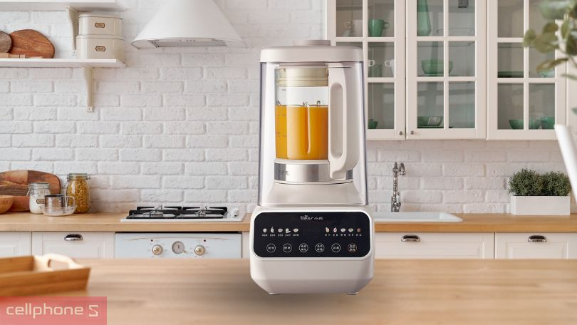 Chọn mua máy làm sữa hạt Bear dựa theo công suất của máy