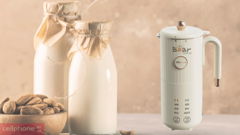 Tính năng có trên máy làm sữa hạt Bear DJJ-C05V1