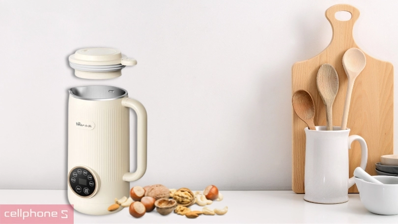 Khả năng vệ sinh của máy làm sữa hạt Bear DJJ-D06X3