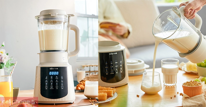 Máy làm sữa hạt Bear PBJ-C16Q8 - Giải pháp làm sữa hạt đa năng