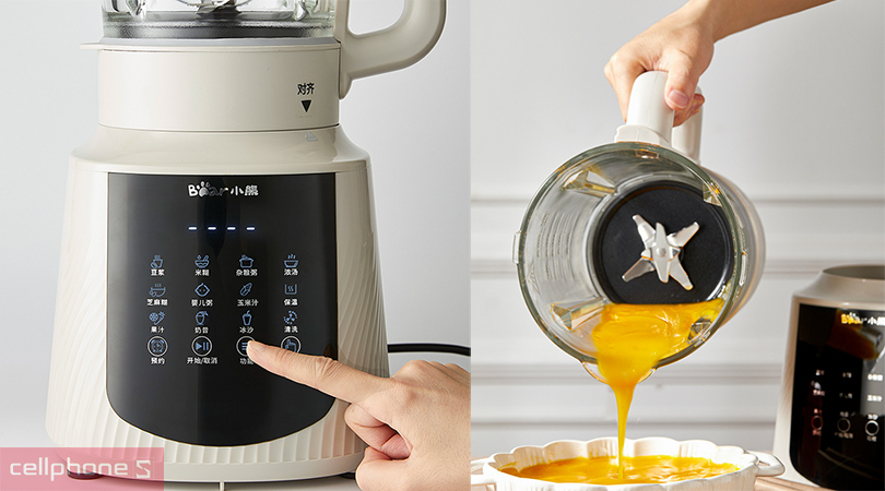 Máy làm sữa hạt Bear PBJ-C16Q8 - Giải pháp làm sữa hạt đa năng