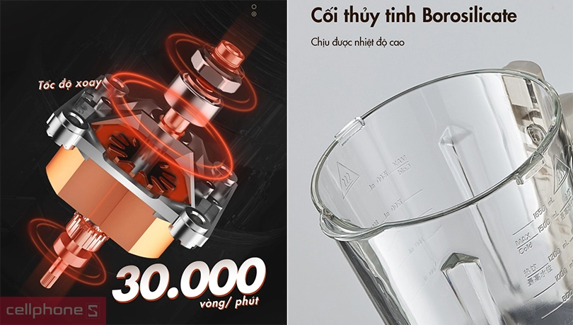 Máy làm sữa hạt Bear PBJ-C16Q8 - Giải pháp làm sữa hạt đa năng