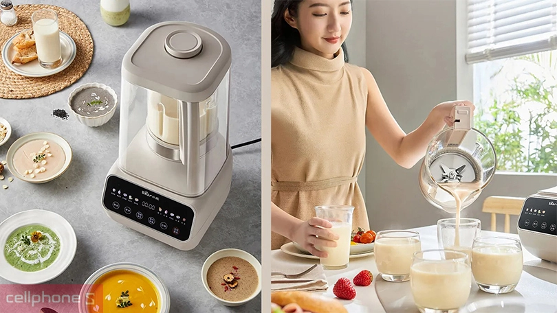 Dung tích máy làm sữa hạt Bear PBJ-D08T1