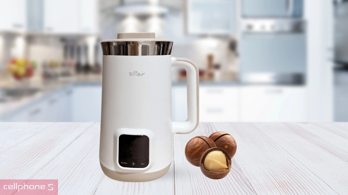 Chế độ xay nấu của máy làm sữa hạt Bear SB-S12H