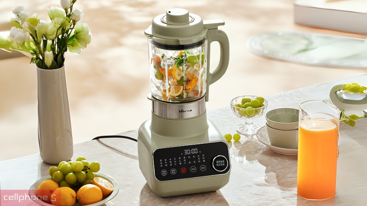 Thiết kế, dung tích của máy làm sữa hạt Bear SB-SH17V