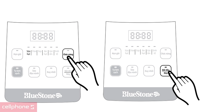 Hướng dẫn sử dụng máy xay nấu đa năng Bluestone BLB-6031 chi tiết