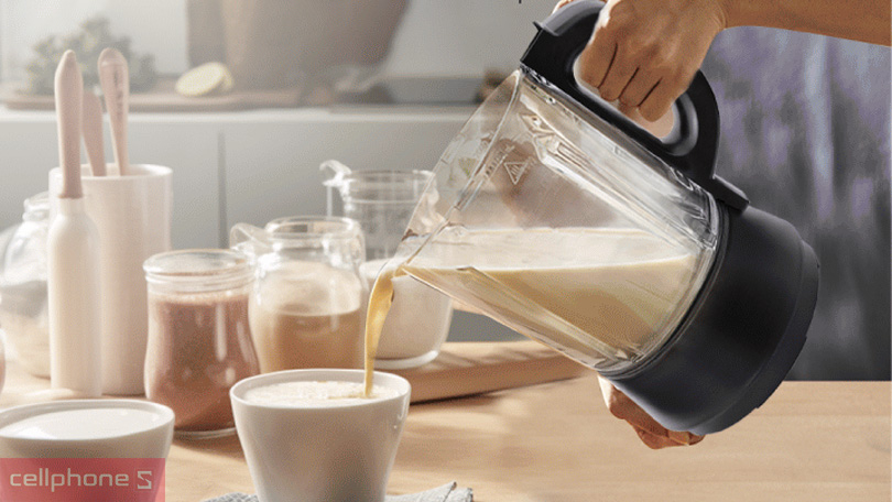 Thiết kế, dung tích máy làm sữa hạt BlueStone BLB-6033 1.75 lít 800W