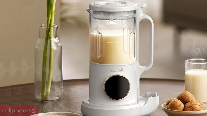 Máy làm sữa hạt Deerma Nu500W - 5 chế độ tuỳ chọn, đa dạng chế độ nấu