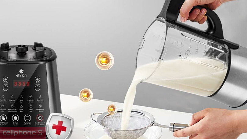 Máy làm sữa hạt Elmich có những gì nổi bật?