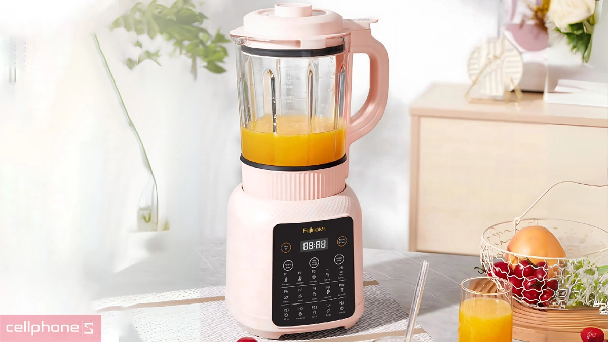 Cối xay thủy tinh bền chắc máy làm sữa hạt Fujihome SM01B