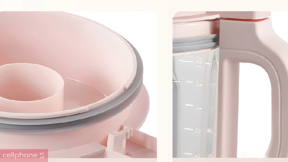 Tính năng tư ngắt và ngăn tràn máy làm sữa hạt Fujihome SM01B