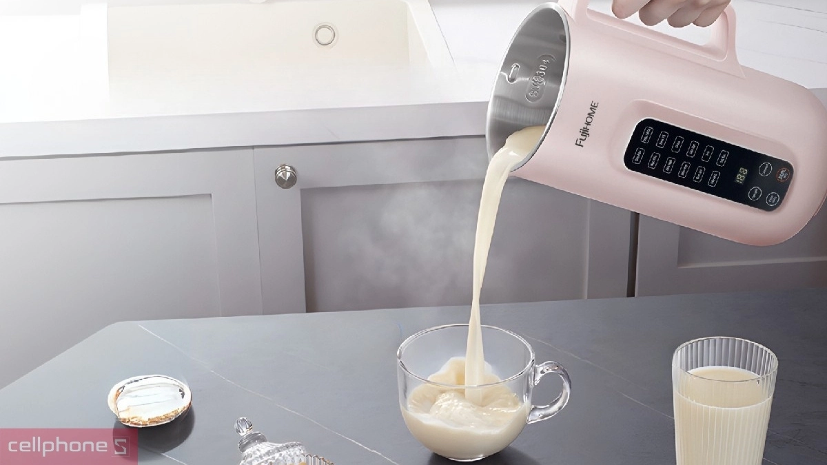 Đa dạng chức năng hiện đại của máy làm sữa hạt Fujihome SM1626