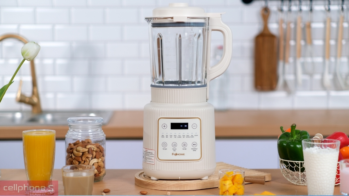 Chất liệu, dung tích của máy làm sữa hạt FujiHome SM01A