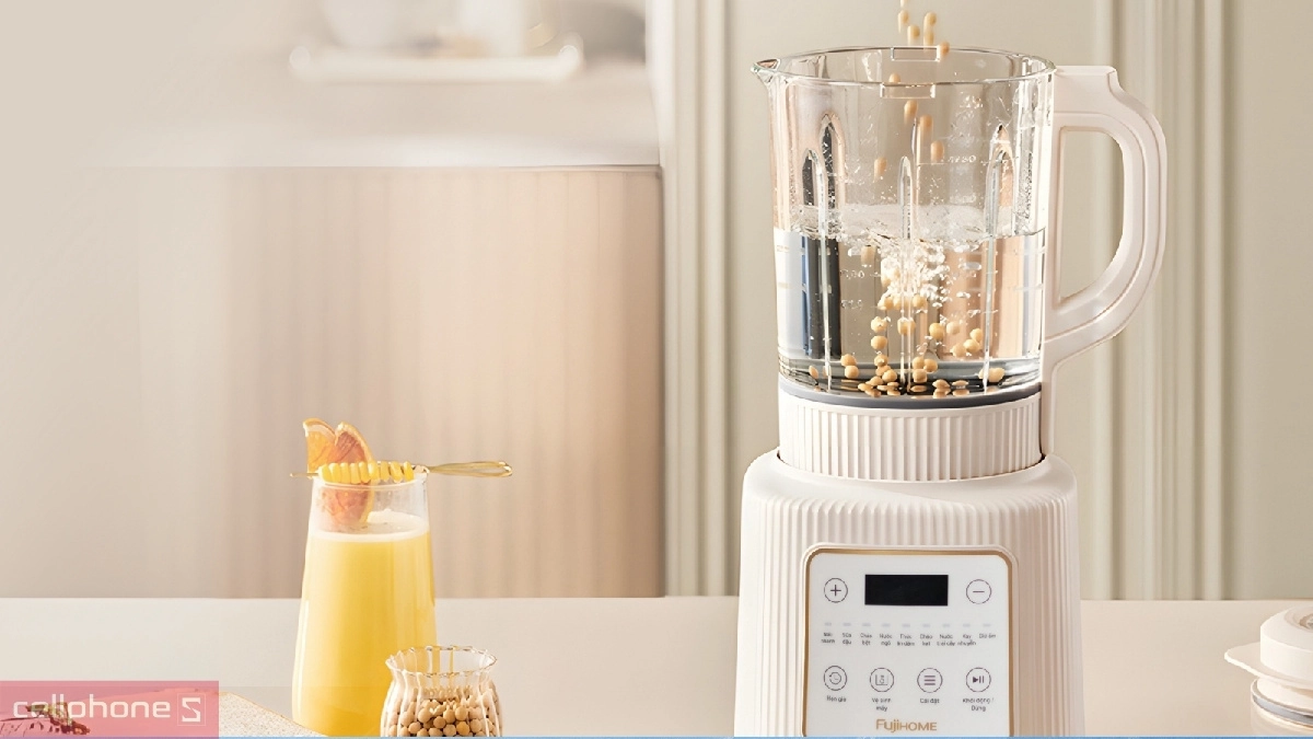 Khả năng dễ dàng vệ sinh, tháo lắp của máy làm sữa hạt FujiHome SM01A