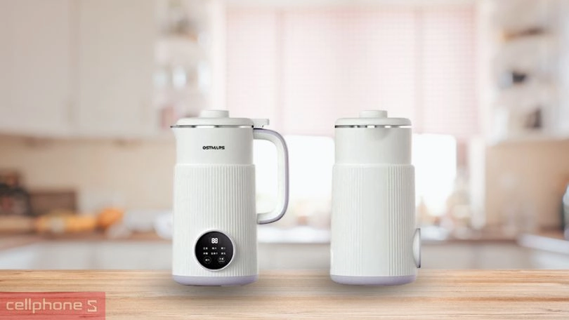 Máy làm sữa hạt thương hiệu Ostmars có ưu, nhược điểm gì?