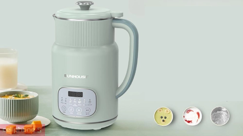 Chế độ, chức năng xay nấu của máy làm sữa hạt đa năng Sunhouse SHD5260