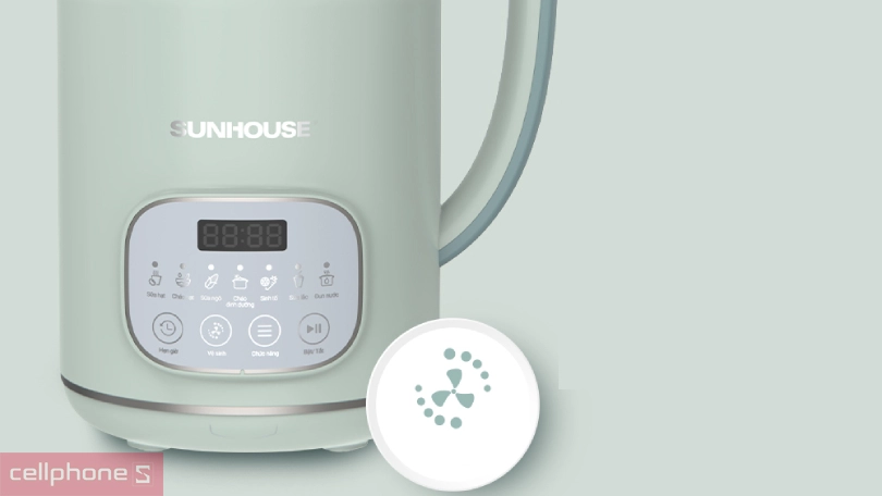 Khả năng tháo lắp, vệ sinh của máy làm sữa hạt đa năng Sunhouse SHD5260