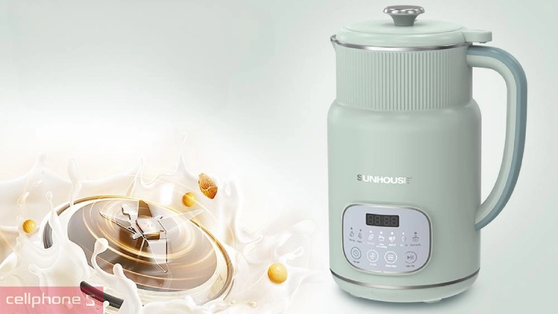Công suất, tốc độ của máy làm sữa hạt đa năng Sunhouse SHD5260