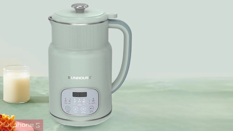 Tính năng thông minh của máy làm sữa hạt đa năng Sunhouse SHD5260