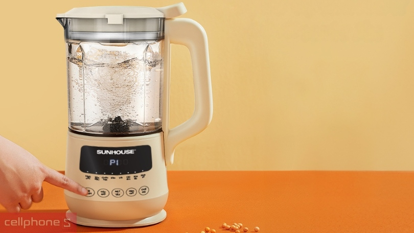 Khả năng tự làm sạch của máy làm sữa hạt đa năng Sunhouse SHD5261