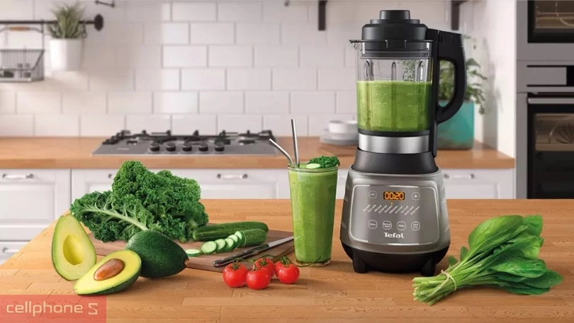 Các chương trình xay nấu của máy làm sữa hạt đa năng Tefal BL967B66 1300W 1.75l