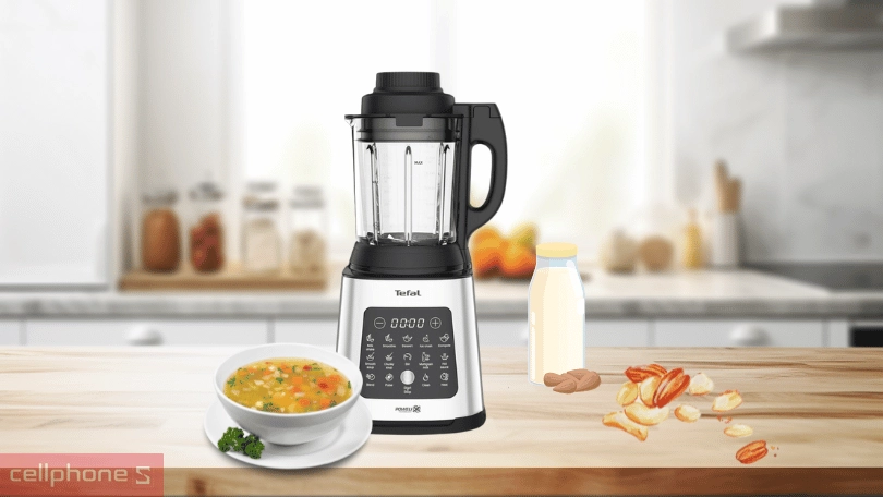 Thiết kế máy làm sữa hạt đa năng Tefal BL83SD66 1400W 1.75L