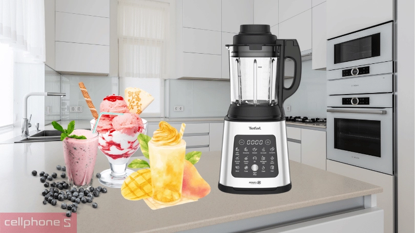 Tính năng tự động làm sạch của máy làm sữa hạt đa năng Tefal BL83SD66 1400W 1.75L
