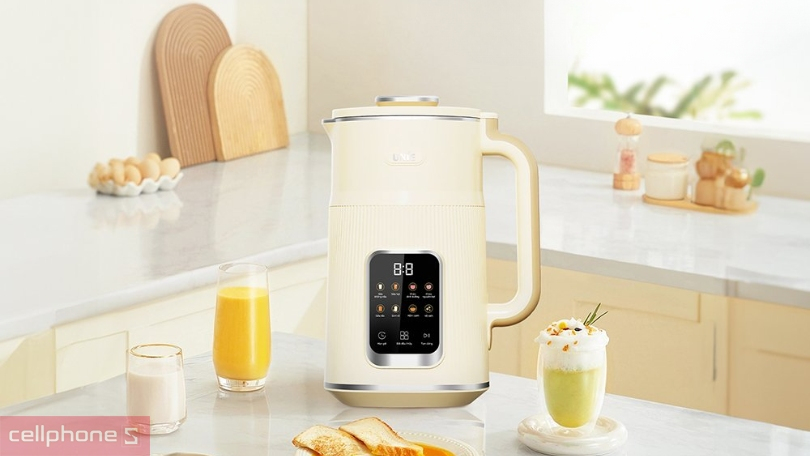 Thiết kế, dung tích máy làm sữa hạt Unie UMB12