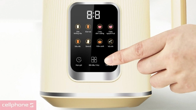 Tính năng thông minh trên máy làm sữa hạt Unie UMB12