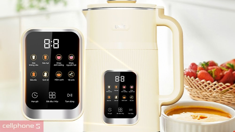 Hướng dẫn hẹn giờ trên máy làm sữa hạt Unie UMB12