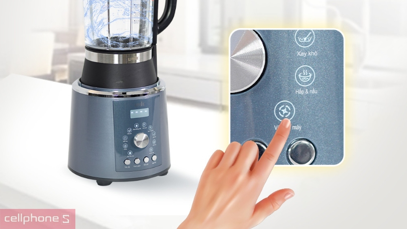 Khả năng tháo lắp, vệ sinh máy làm sữa hạt Unie V1