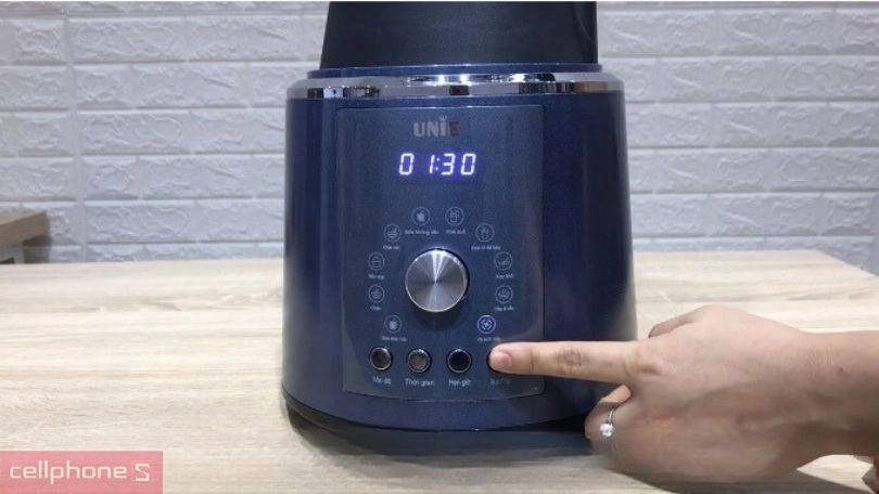 Hướng dẫn hẹn giờ máy làm sữa hạt Unie V1S