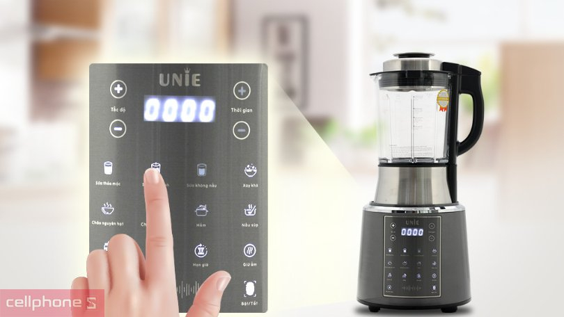 Tính năng thông minh có trên máy làm sữa hạt Unie V6S