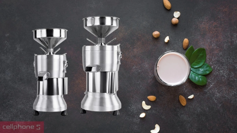 Máy làm sữa hạt công nghiệp phù hợp các công ty nên dùng Máy nấu sữa hạt công nghiệp lớn, xay nhanh, nấu gọn