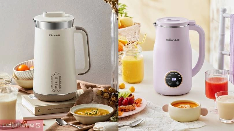 Phân loại thương hiệu máy nấu sữa hạt uy tín nên mua
