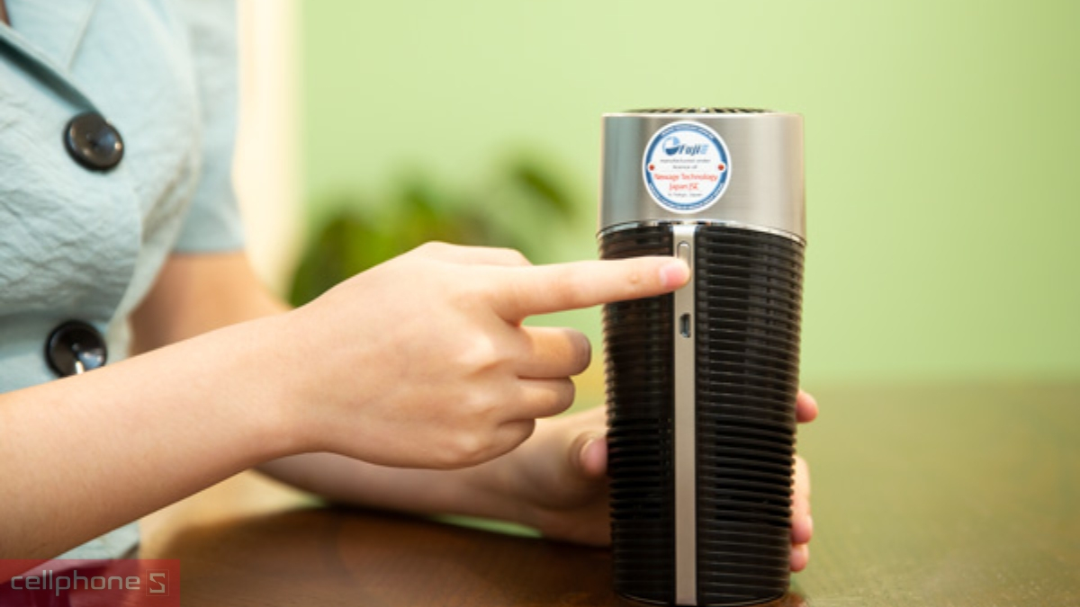 Điều khiển máy lọc không khí ô tô FujiE AP100