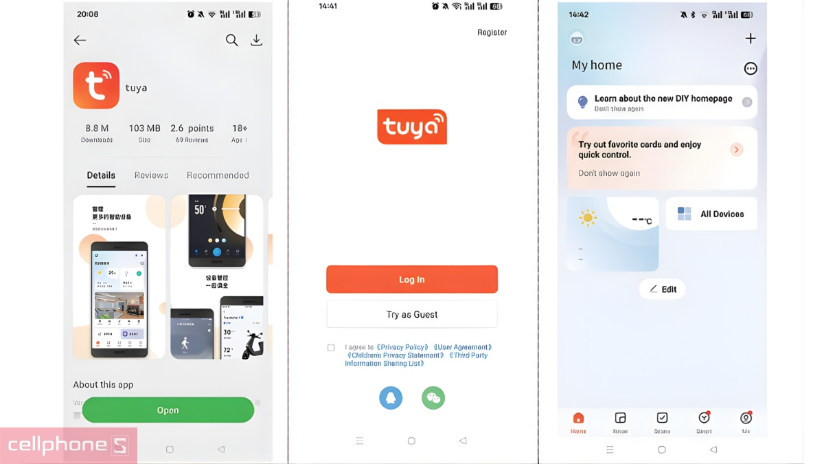 Các bước cài đặt máy lọc không khí Fujihome AP5Pro kết nối Wifi