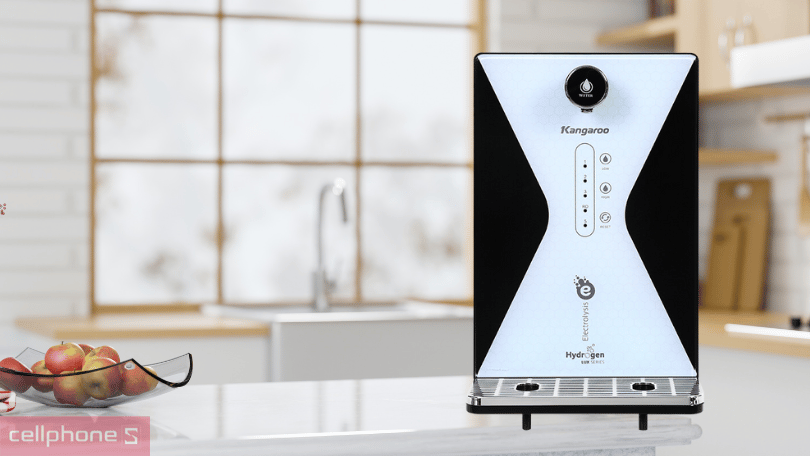 Thiết kế máy lọc nước Kangaroo Hydrogen RO 5 lõi lọc KG100EED