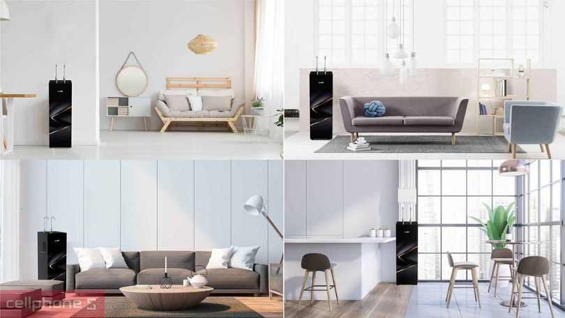 Thiết kế máy lọc nước nóng lạnh KAROFI KAD-N89