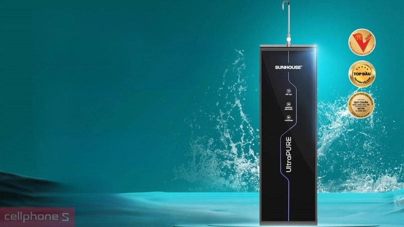 Thiết kế máy lọc nước RO Ultrapure Sunhouse 11 lõi SHA8899KL