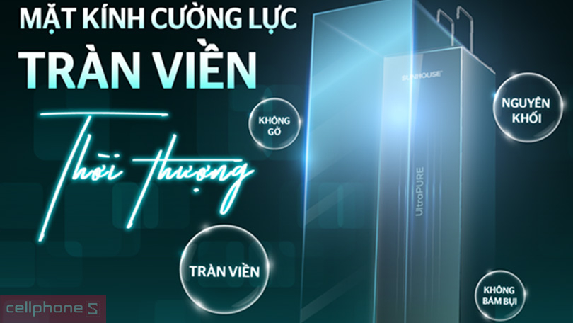 Thiết kế máy lọc nước RO UltraPure Sunhouse 10 lõi SHA76211KL
