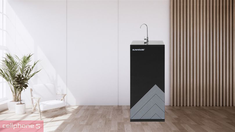 Thiết kế máy lọc nước Sunhouse RO 7 lõi lọc SHA8868K